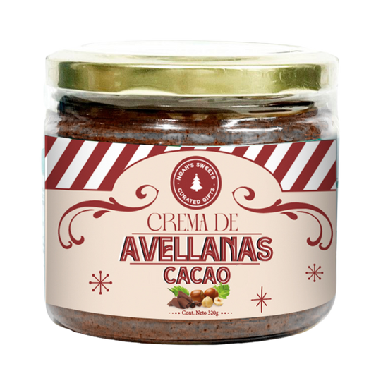 Crema de avellanas y cacao