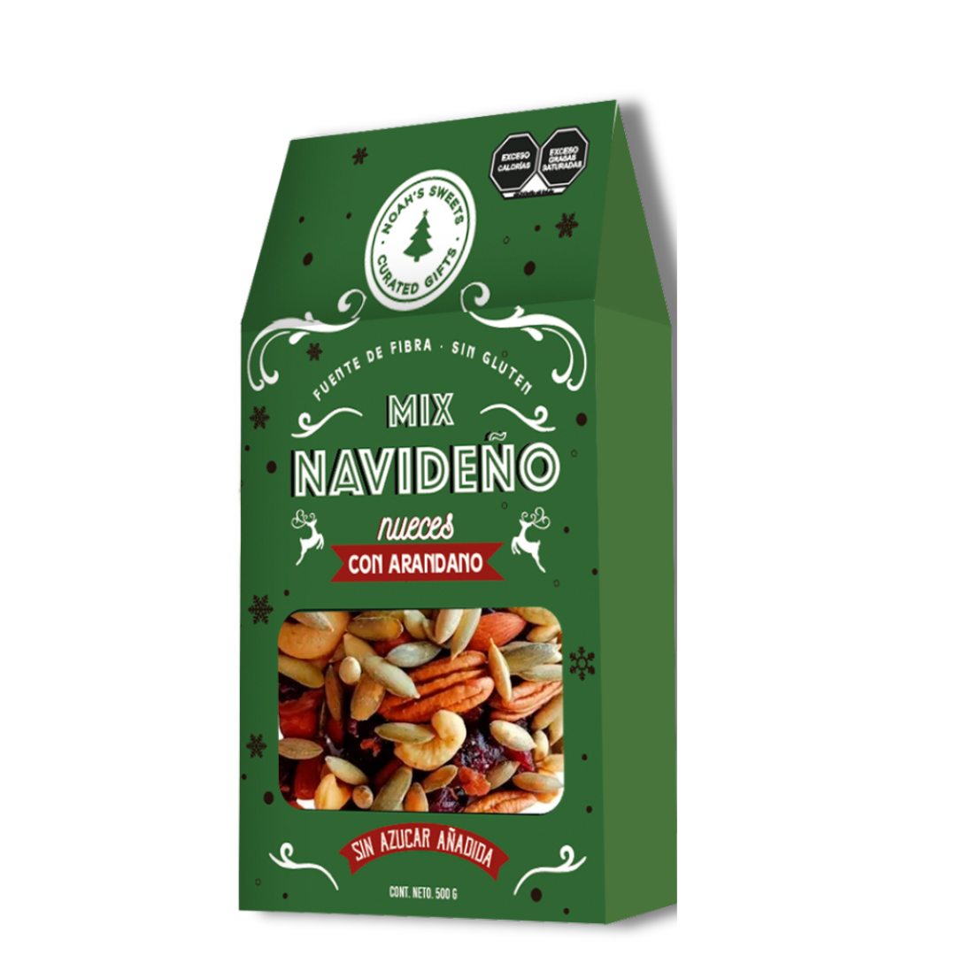 Mix Navideño - Nueces con Arándano